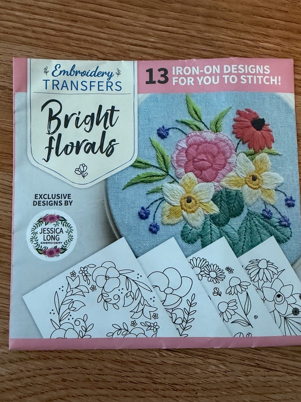 Iron On Embroidery Transfers